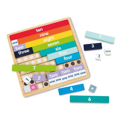 ELC Learning Number Blocks Board
