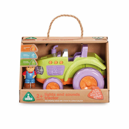 Early Learning Centre Light And Sound Tractor Eco Battery Operated