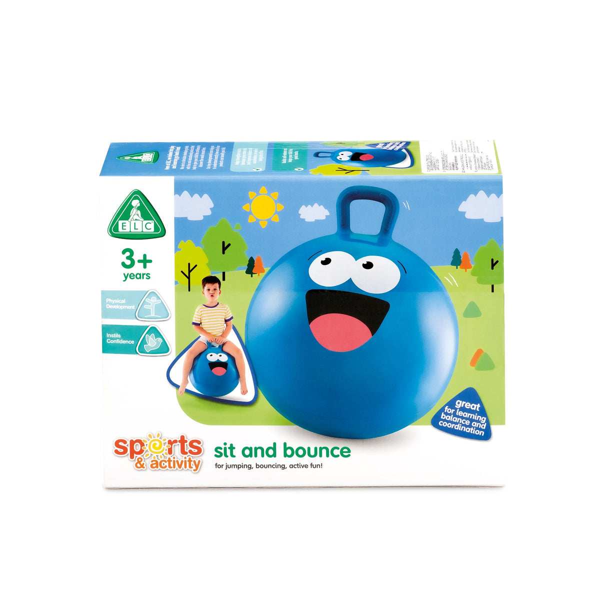 Early Learning Centre Outdoor Sit And Bounce Blue
