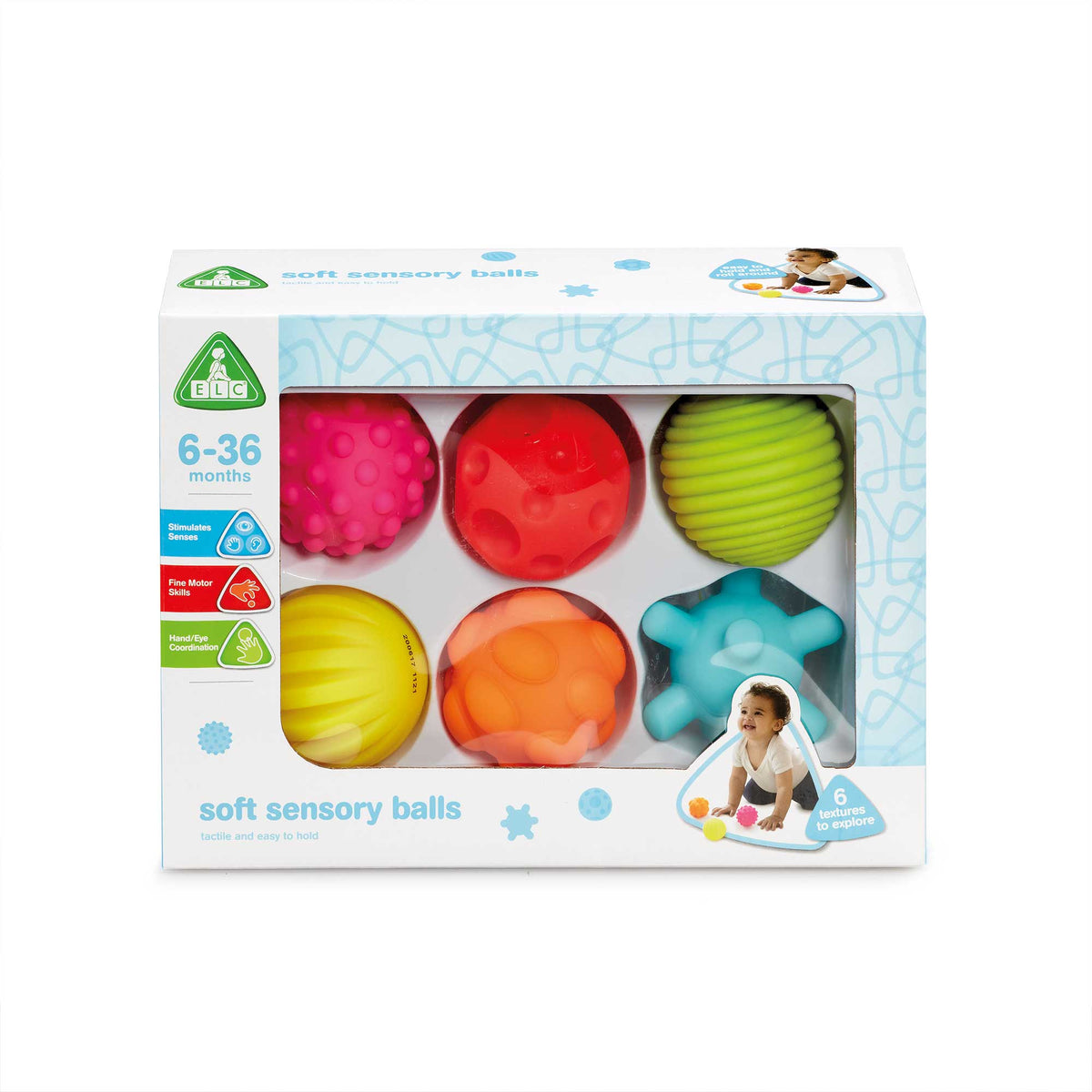 Early Learning Centre Sensory Shapes 6 pack