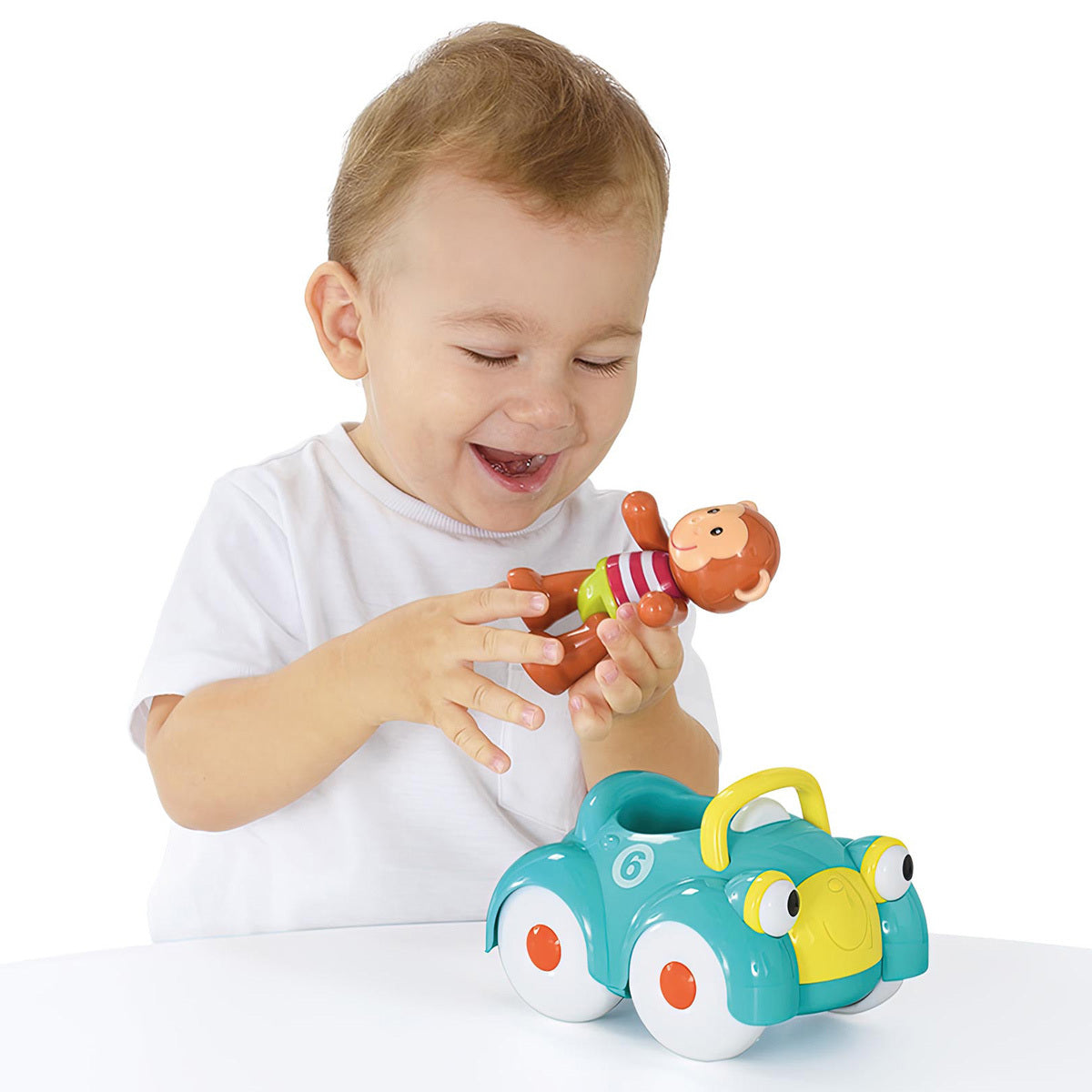Early Learning Centre Monty Monkey And His Motor Car