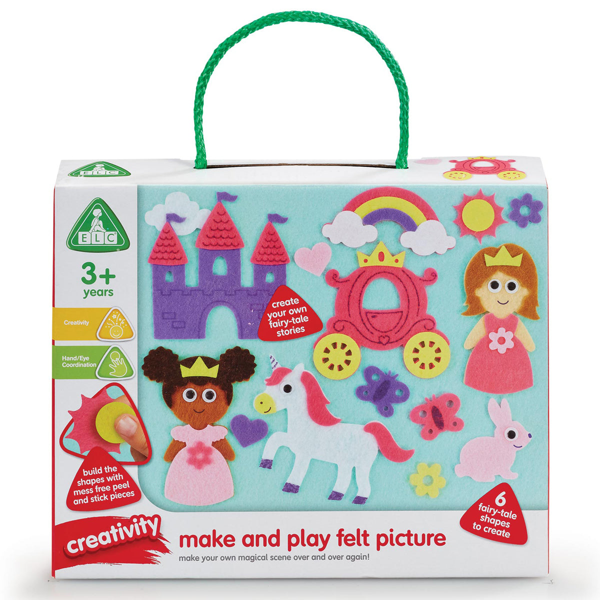 Early Learning Centre Art And Craft Make And Play Felt Princess Unicorn