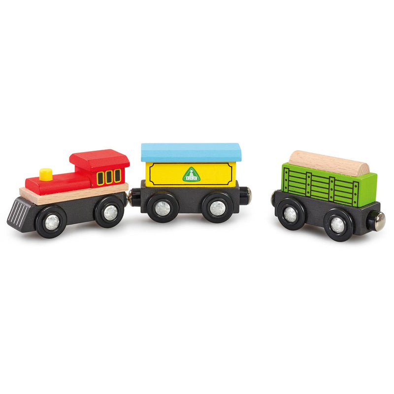 Early Learning Centre Wooden Pull-Along Crocodile Activity Toy Wooden Train And Carriages