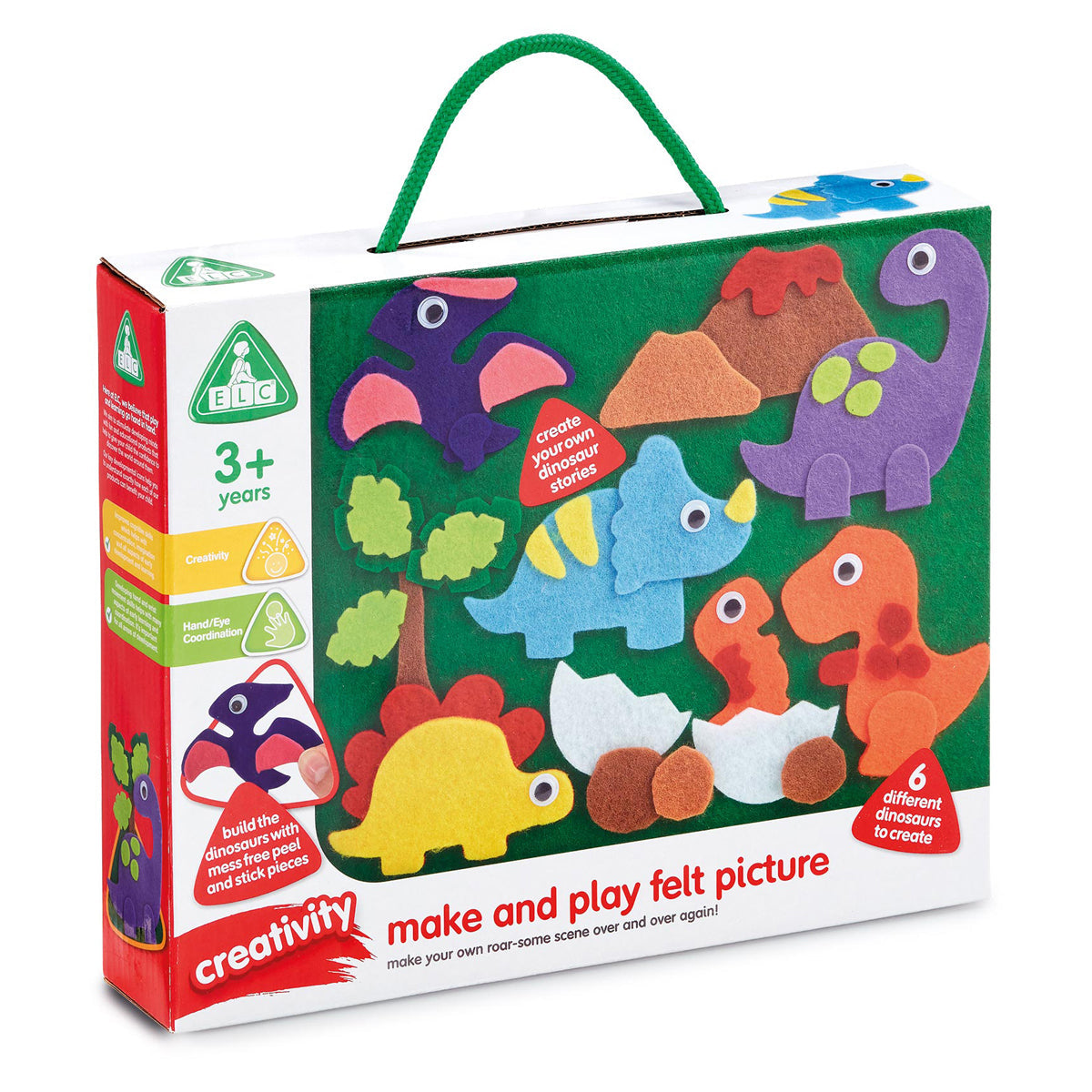 Early Learning Centre Art And Craft Make And Play Felt Dino