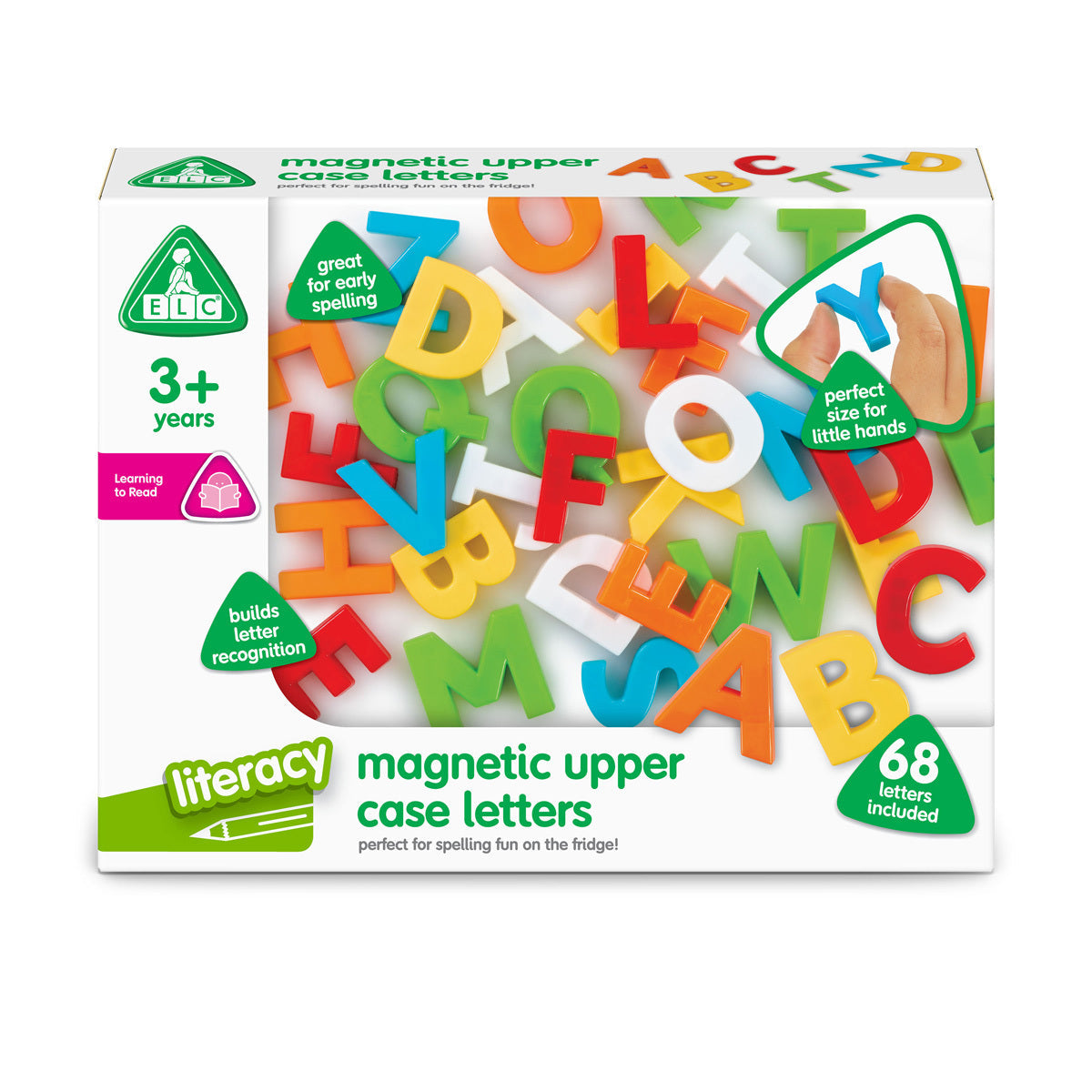 Early Learning Centre Magnetic Upper Case Letters Box