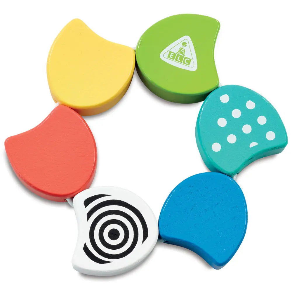 Early Learning Centre Wooden Twisty Rainbow Ring