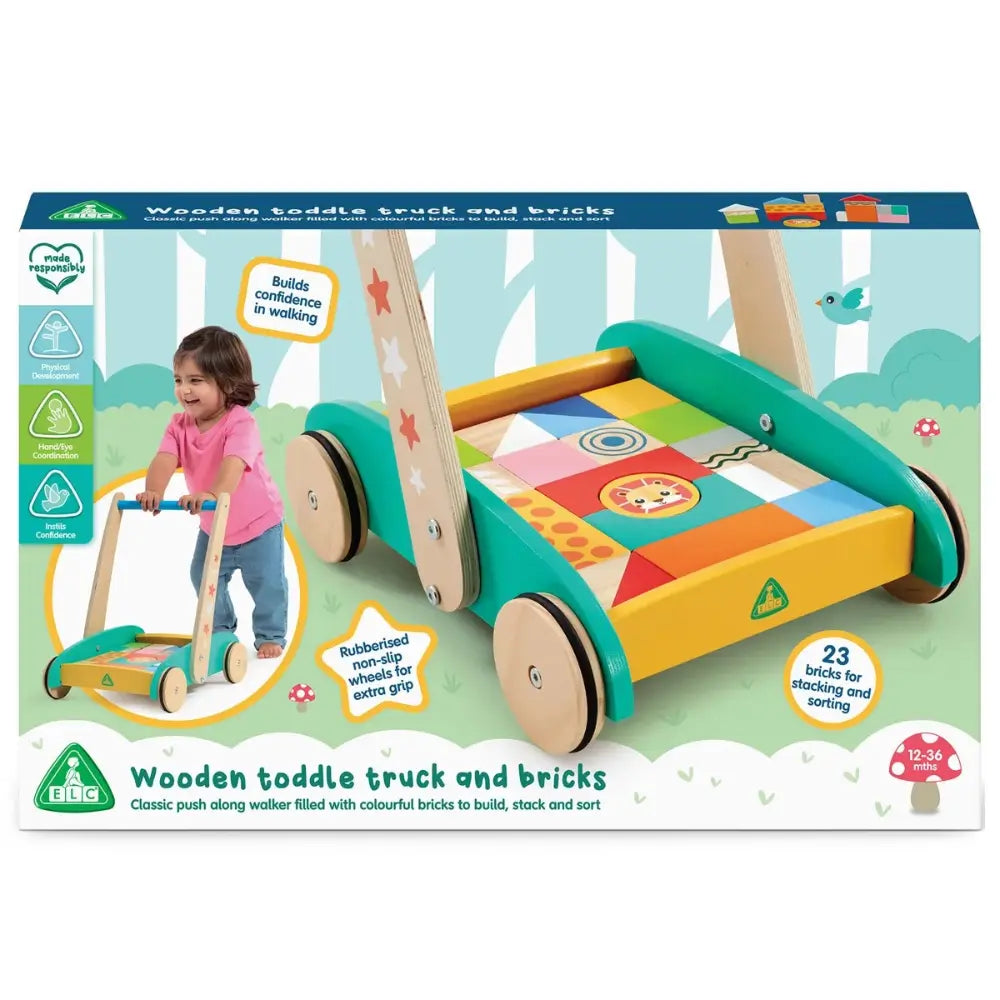 ELC Classic Wood Toddle Truck