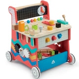 Early Learning Centre Wooden Activity Workbench Toy for Toddlers 12M+