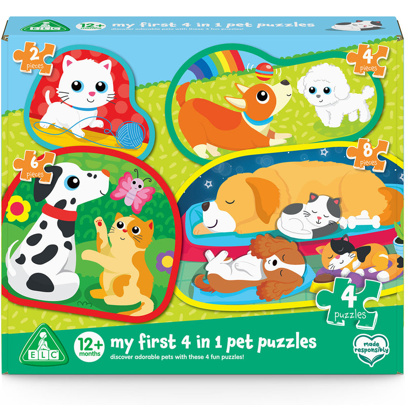 Early Learning Centre My First 4-in-1 Pet Puzzles