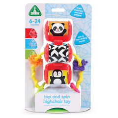 ELC  Development Wall Tap And Spin Highchair Toy