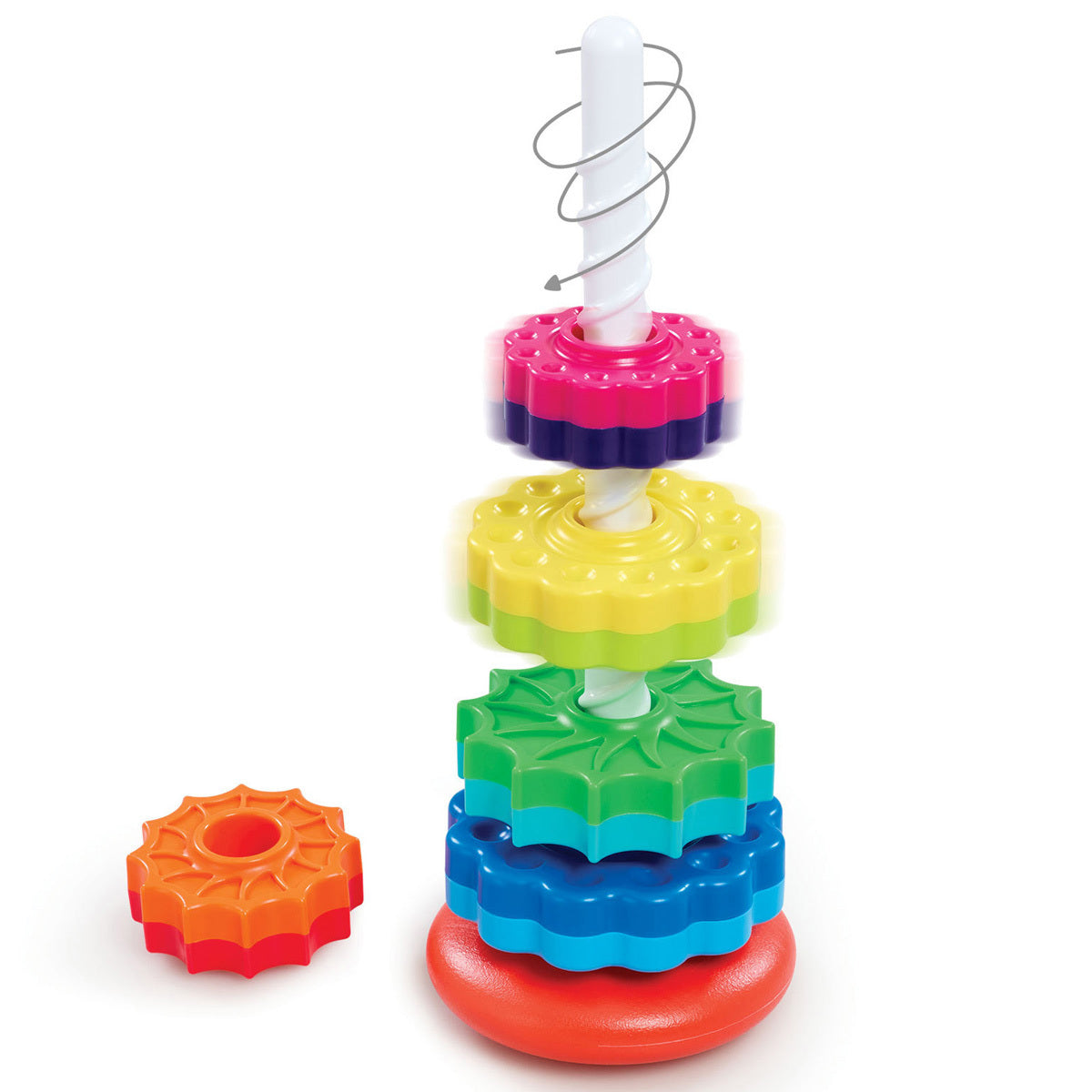 Early Learning Centre Rainbow Spinner Sensory Stacking Toy
