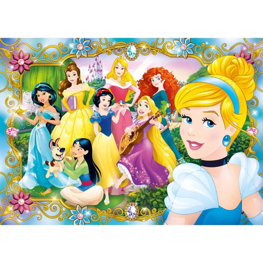Clementoni Puzzle Jewels Princess 104Pcs