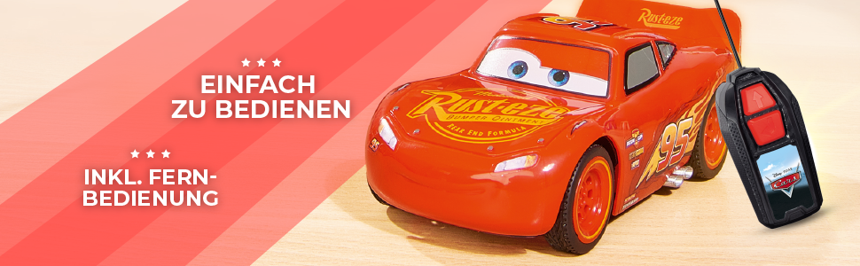Jada Rc Cars Lightning Mc Queen Battery Operated