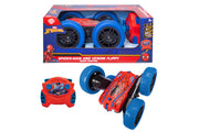 Dickie 2-in-1 Marvel Spider-Man & Venom Flippy RC Stunt Car – Double-Sided 2.4GHz Remote Control Vehicle