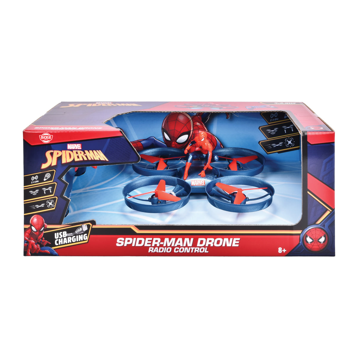 Marvel Spider-Man Battery Operated Remote Control Drone