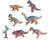 Power Joy Everyday Dinosaur Toy Animal Set 7 Pieces Set Toys for Kids