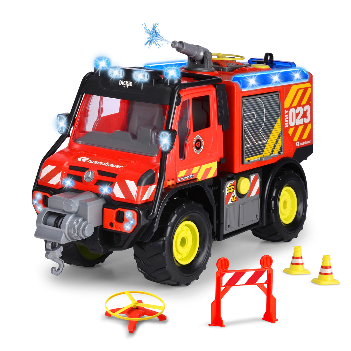 Dickie Unimog  Fire Rescue Battery Operated