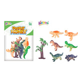 Kidzpro Animal Figures 7-Piece Set - Animal Toy Figures for Kids