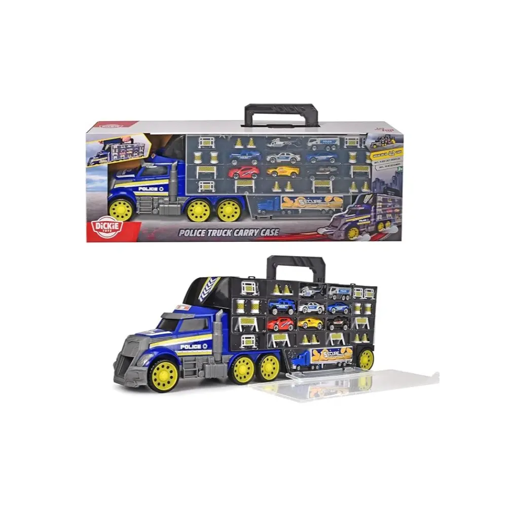 Dickie Police Truck Carry Case