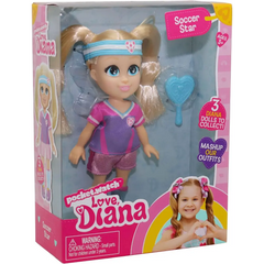 Love Diana 6-Inch Doll Soccer Star