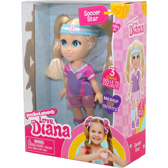 Love Diana 6-Inch Doll Soccer Star