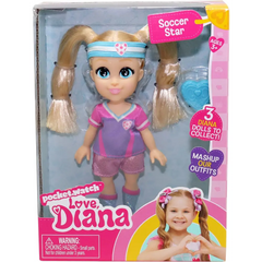 Love Diana 6-Inch Doll Soccer Star