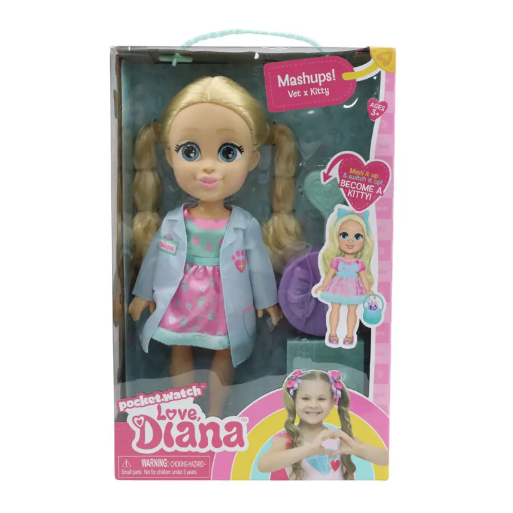 Love Diana 13-Inch Mashup Vet/Kitty S3 13Inches