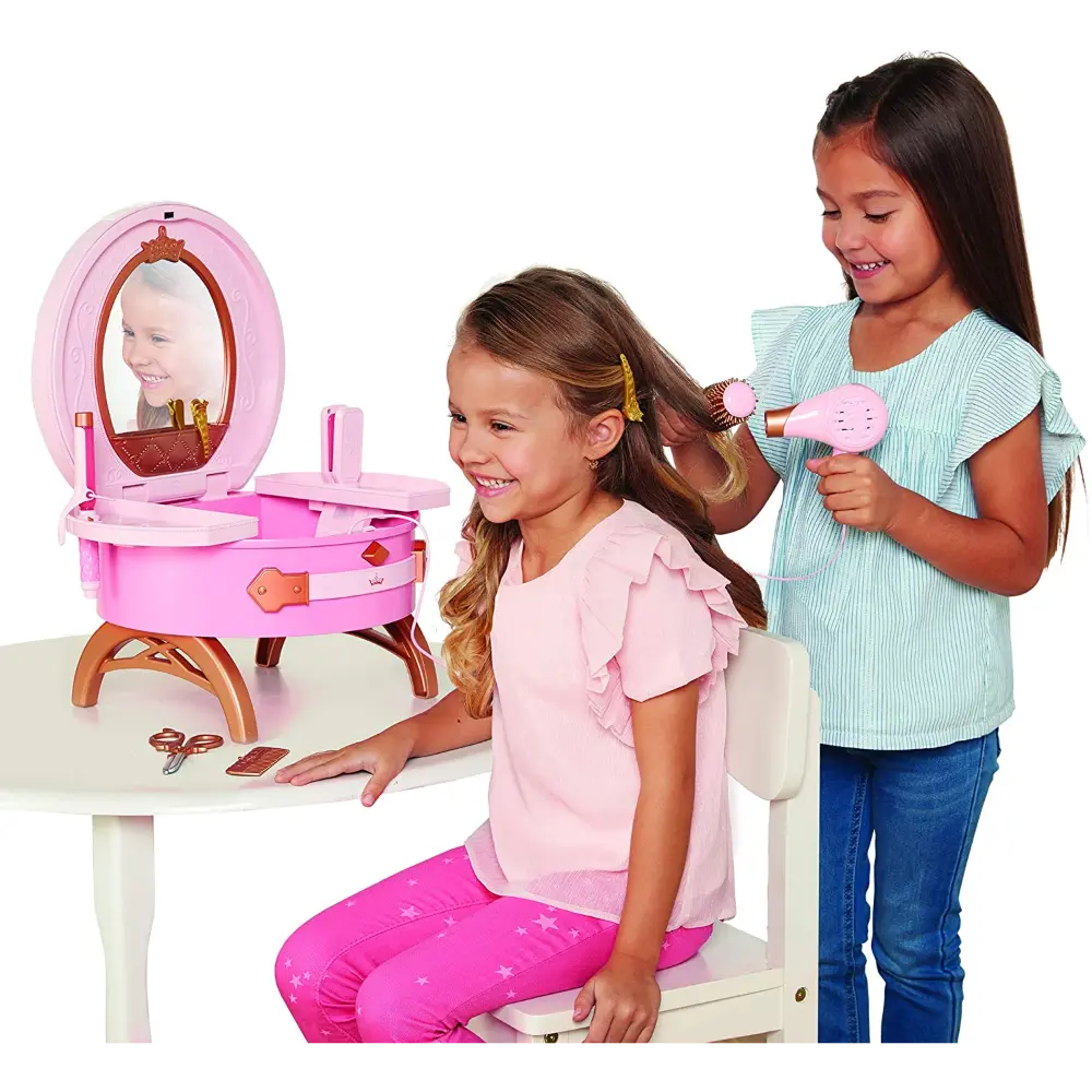 Disney Princess Style Travel Vanity Set for Kids