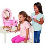 Disney Princess Style Travel Vanity Set for Kids