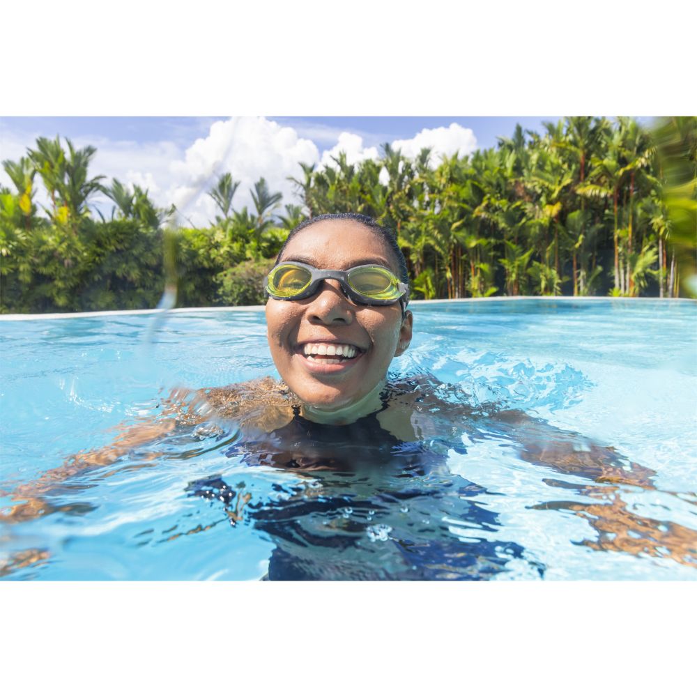 Bestway HydroPro Goggles Activewear With UV Protective Coating, 100% Latex Free