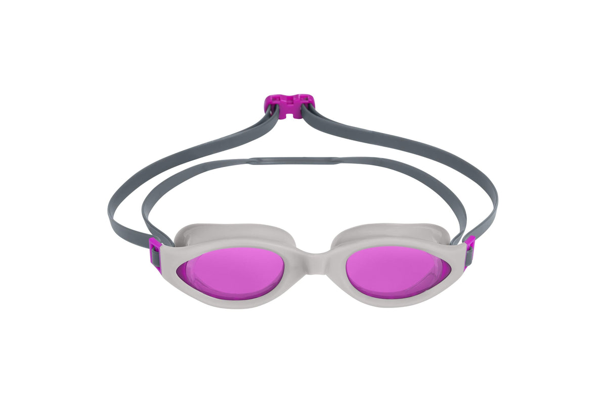 Bestway Hydro-Swim IX-1400 3 Pieces Adult Swim Goggles with Adjustable Strap, Anti-Fog & UV Protection