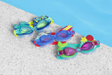 Bestway Character Swim Goggles Kids Adjustable, UV-Protective and Fun Designs Assortment