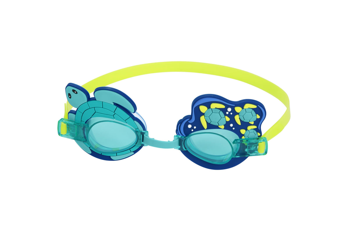Bestway Character Swim Goggles Kids Adjustable, UV-Protective and Fun Designs Assortment