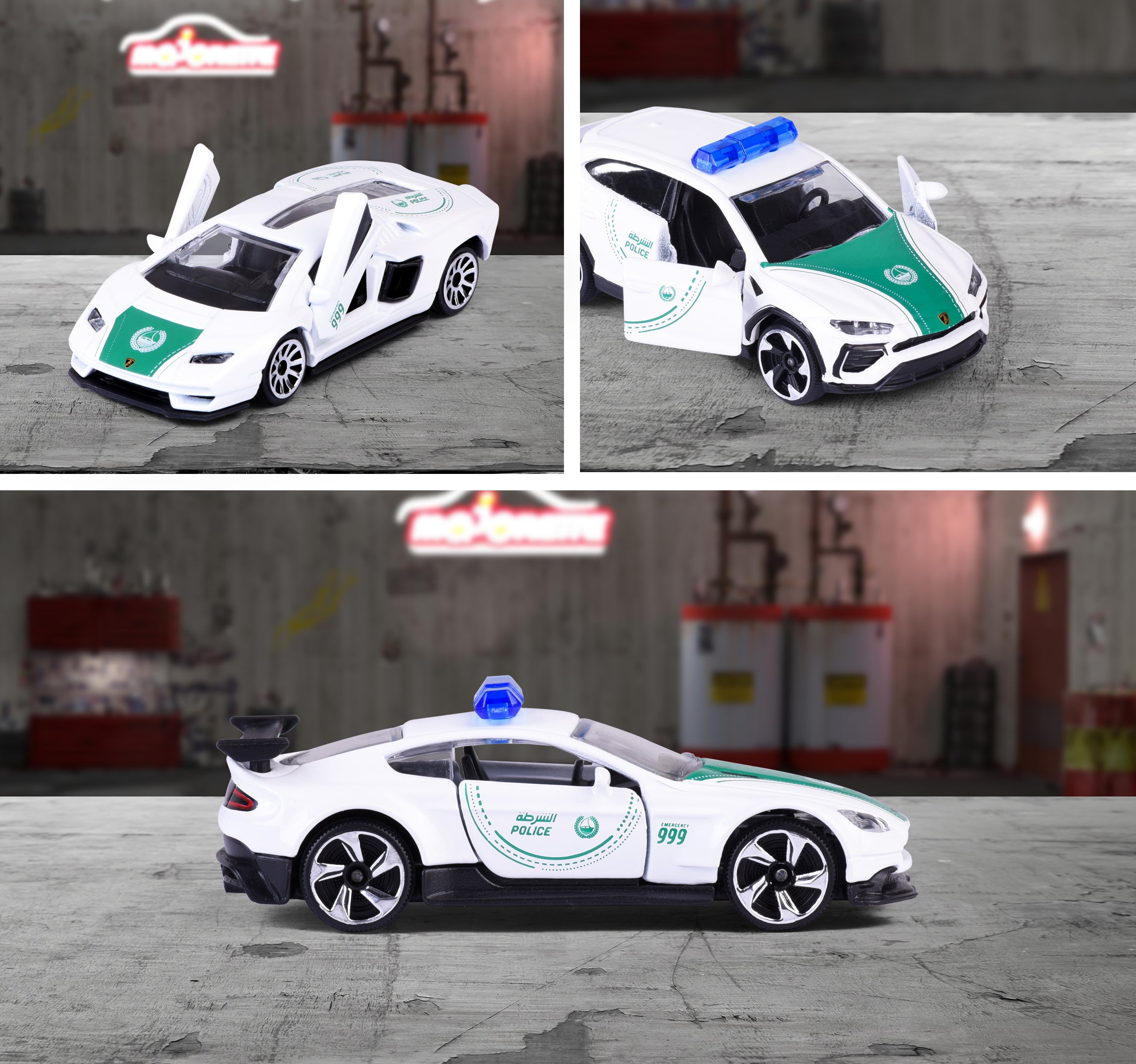 Dubai Police Deluxe Series  Blister Vehicles