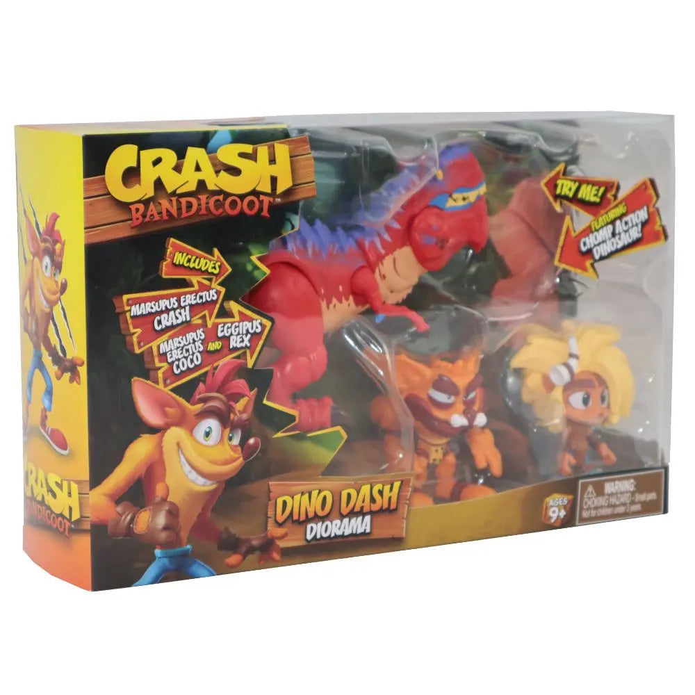Crash Bandicoot 2.5 Inch Deluxe Diorama