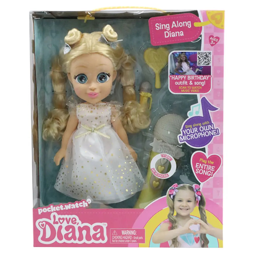 Love Diana 13-Inch Doll Sing-along Happy