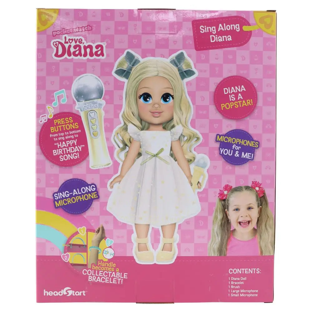 Love Diana 13-Inch Doll Sing-along Happy