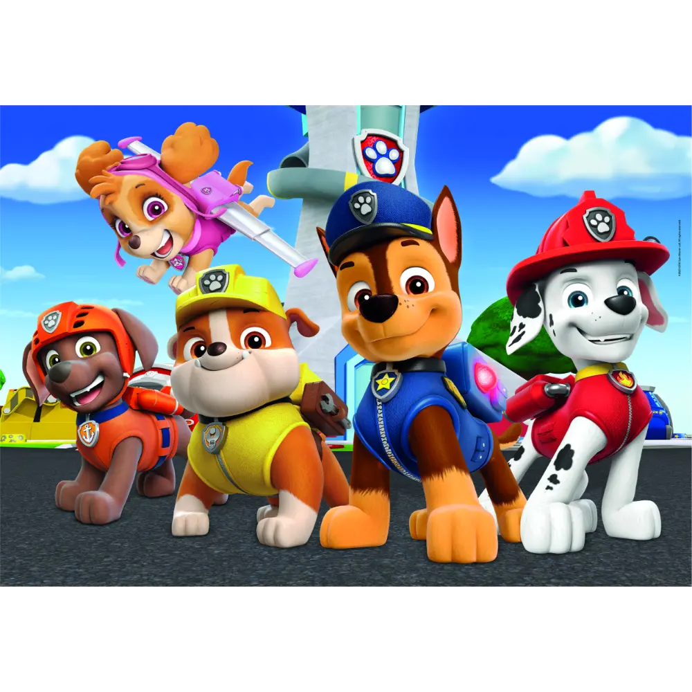 Clementoni Puzzle Paw Patrol Action 2X60pcs