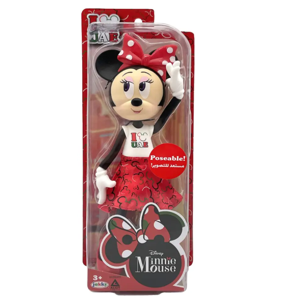 Minnie Mouse Doll I Love UAE 10 Inches