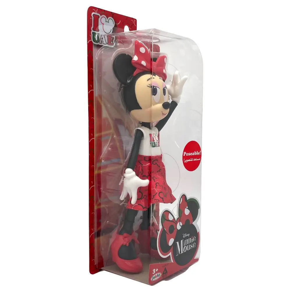 Minnie Mouse Doll I Love UAE 10 Inches