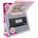 Disney Princess Style Play Laptop Travel Toys