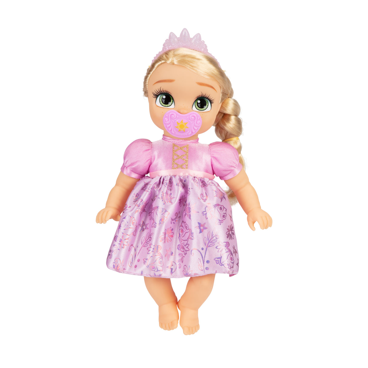 Disney Princess Rapunzel Deluxe Baby Doll with Tiara & Bottle