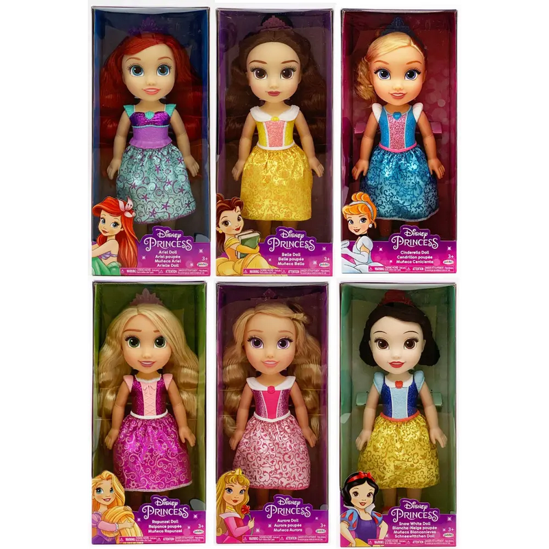 Disney Princess Value Doll Hard Bodice 15 Inch Assorted Character - Sold per piece