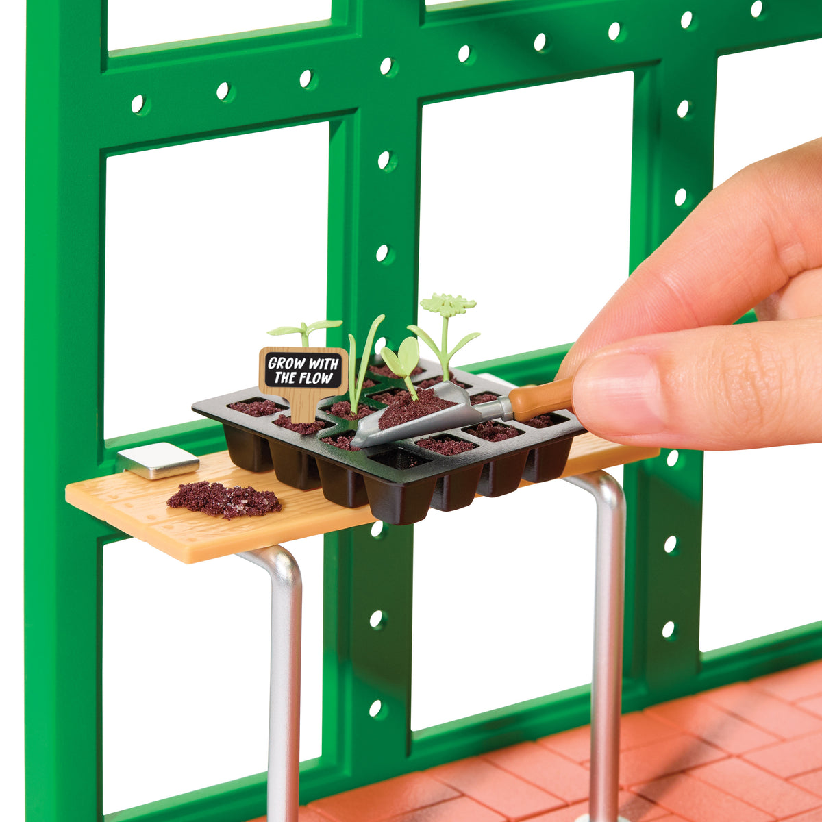 Miniverse Spaces Starter Pack Greenhouse Collectible Playset for Kids
