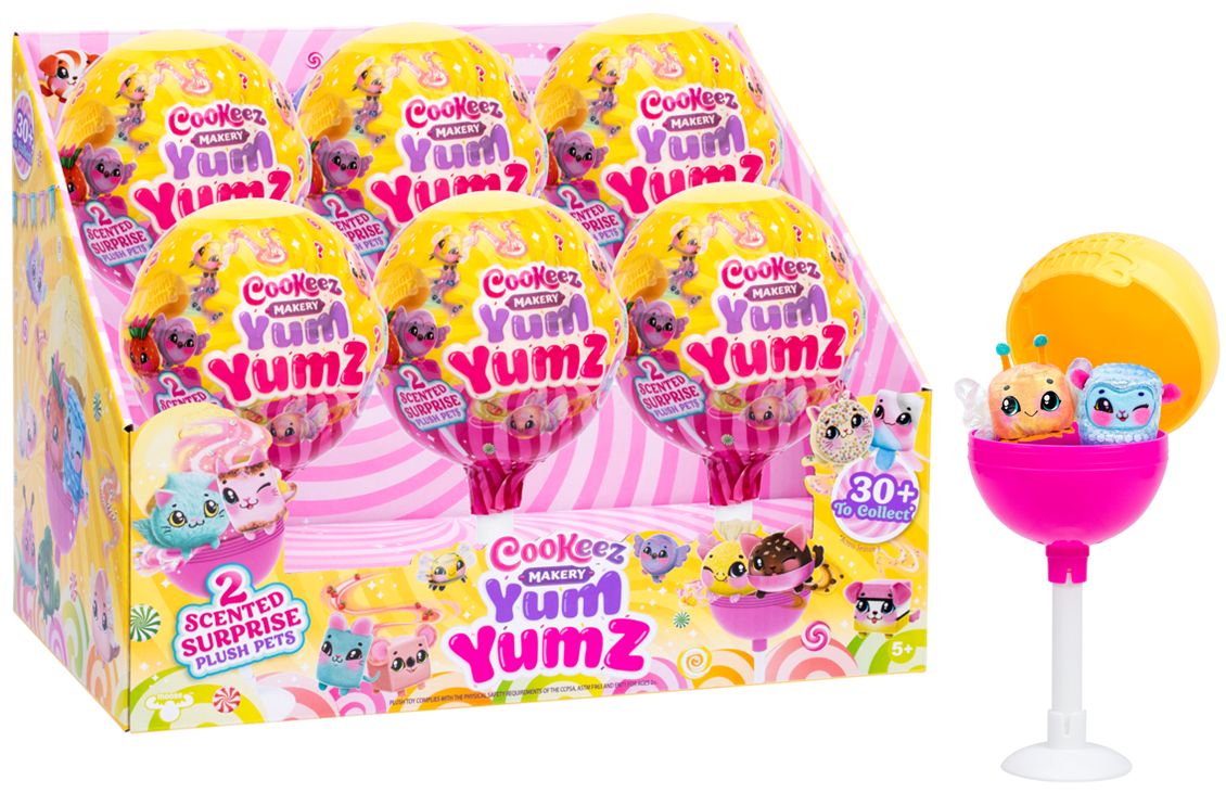 Cookeez Makery Yum Yumz Series 3 Twin Pack Collectible Scented Plush T