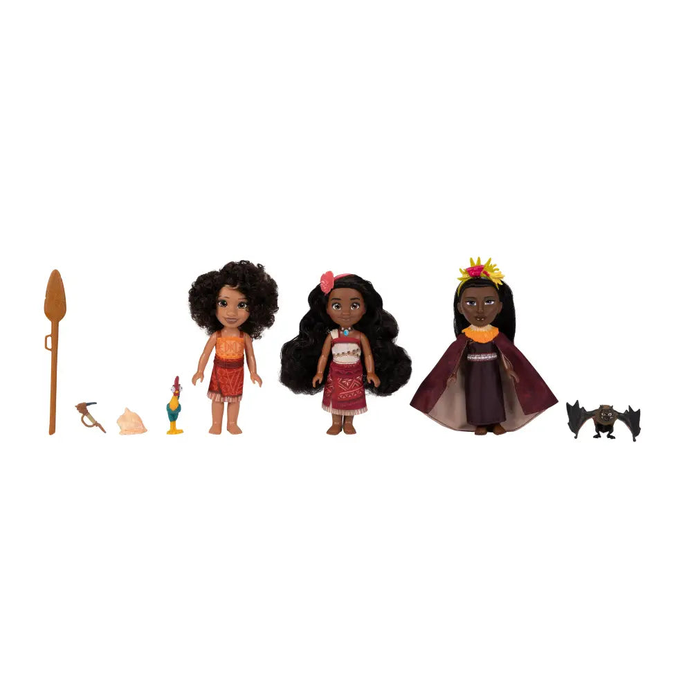 Moana2 Moana & Friends Petite Set 6-inches