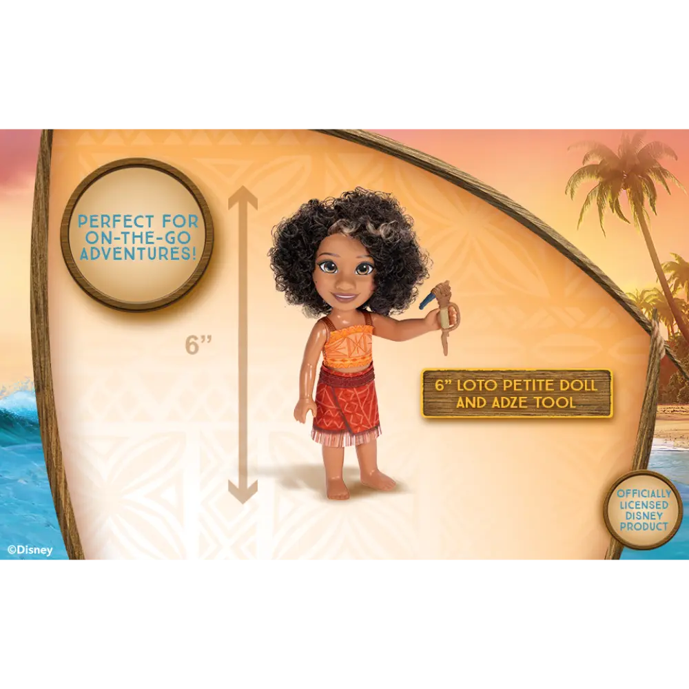 Moana 2 Moana & Loto Petite 6-inches Assorted