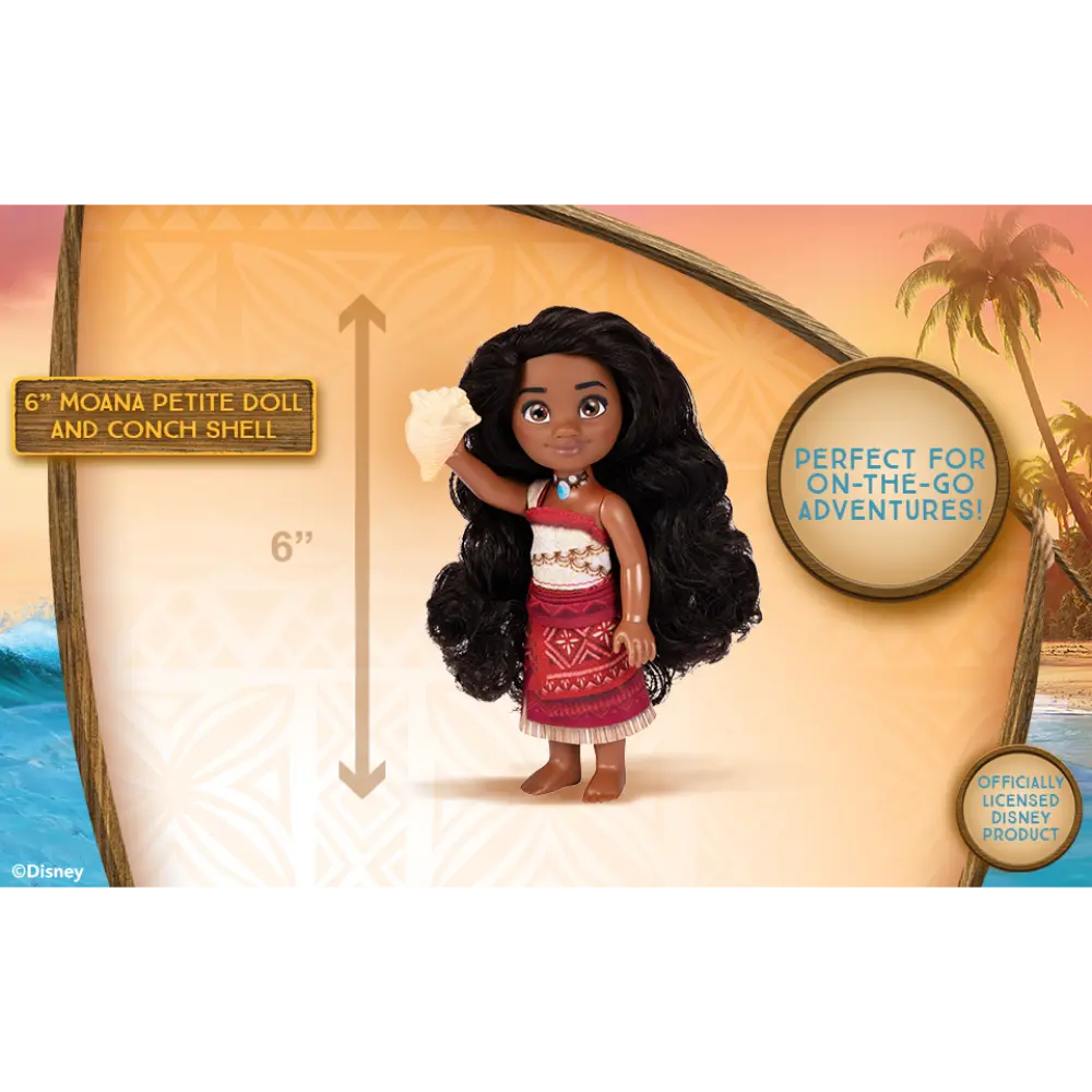 Moana 2 Moana & Loto Petite 6-inches Assorted