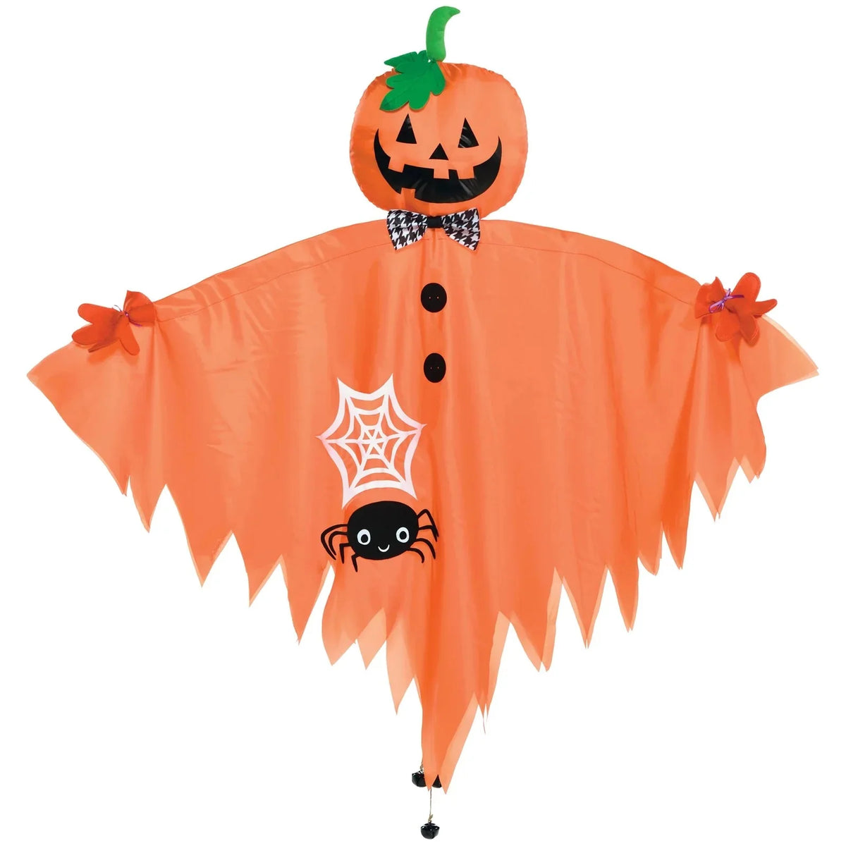 Amscan Hanging Pumpkin Fabric Halloween Decoration Spooky Hanging Party & Home Decor