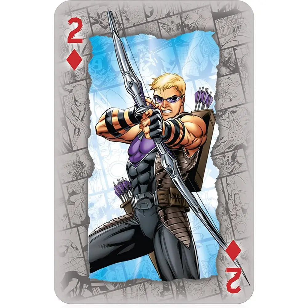 Waddingtons Playing Cards 54 Marvel